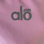 Alo Yoga Alo Coolfit Built In Bra Pink Criss Cross Back Tank Top Size Medium Photo 2