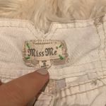 Miss Me  Vintage Floral Linen Rayon Blend Cargo Shorts Size Small Photo 3