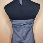 Athleta   Modra Halter Yoga Dress Size 10T Charcoal Heather Versatile Sporty Photo 6