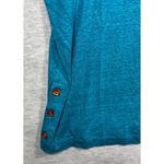 Tahari Womens Top XL 100% Linen Side Buttons Casual Photo 2