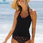 Beachsissi ‎ tankini cherry pickers NWT Small Photo 2