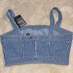Forever 21 🔹4 for $30 NWT  Denim Cropped Top, Small Photo 1