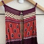 American Eagle Soft & Sexy Festival Boho Gypsy Printed Strappy Slit Dress S Photo 5