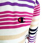 Champion  Urban Outffitters Reverse Weave Striped Cropped Hoodie Size S Photo 6