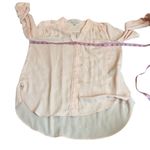 Dress Barn  dressy pink button down blouse Photo 1