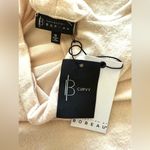 Bobeau Mock Neck Sweater Long Sleeve Ruffled Cuffs - Size 1X - NWT Photo 8