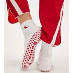 Souls. Spicy Grip Socks in White Red Medium/Large New Womens Barre Yoga Photo 7