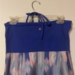 prAna  Solana Convertible Halter/Strapless Dress with Patterned Skirt size Medium Photo 6