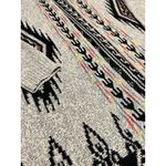 Desheng Cardigan Sweater Size Measurement Photos Cream Aztec/Western Open Photo 3