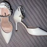 Wedding Shoes White Size 7.5 Photo 0