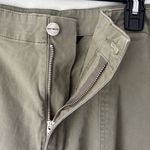 Driftwood Jeans Utility Boyfriend Crop Pant Portofino Green Floral Embroidered Photo 11