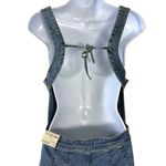 Free People CRVY Bohemian Retro 70s 2nd Ave Denim One Piece Jumpsuit Size 8 NEW Photo 11