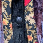 Coldwater Creek Vintage  Velvet Patchwork Sequin Jacket Petite Medium Boho Photo 11