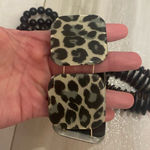 Bundle of Chunky Elastic Bracelets in Various Styles Most Brown, Black and Gray Photo 8