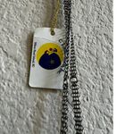 Long Chain Purse Pendant Necklace Silver Plated Cell Phone Holder Msrp $224 Photo 4