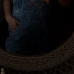 Disney π Vintage Winnie The Pooh & Eeyore Embroidered Overalls Photo 1