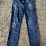 Kut From The Kloth Kut‎ From The Kloth Straight Leg Jeans Women Size 10 Distressed Medium Wash Photo 1