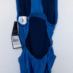 Speedo Womens Swimsuit Size 28 Blue One Piece Pro LT Athletic Racerback Training Photo 0