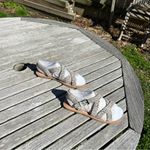 Toms New with tags womens Sicily macadamia mini cheeta print suede sandal size 6 Photo 1