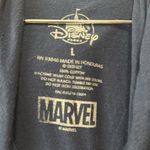 Disney  Parks Marvel Studios Navy Blue Long Sleeve top with hood in Size … Photo 1