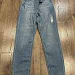 American Eagle New  Jeans Womens Sz 0 Mom Straight Jean High Rise Denim Paperbag Photo 14