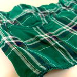 Anthropologie NWT | By Blue Green Strapless Plaid Bra Corset Bustier Top | XL Photo 7