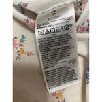 Gap Women's White Floral Print Cotton Long Sleeve Button Down Shirt Top Size XS Photo 5