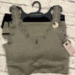 Lucky Brand  bra  bralette underwear 3 piece set new gray grey black M Photo 0