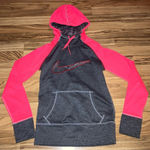 Nike  Women's Therma-Fit Pink & Gray Pullover Sweatshirt Hoodie Size‎ Xsmall Photo 0