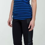 Lululemon Cool Racerback Apex Stripe Baroque Blue Size 2 Photo 0