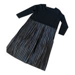 Nina Leonard ‼️SOLD‼️ Midi Black Dress NWT Photo 2