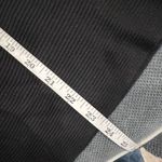 Philosophy NWT Open Cardigan Gold Zipper Medium Stretcb Ribbed Neutral Lagenlook Photo 5