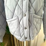 Wild Fable Quilted Button Front Jacket in Blue Photo 4