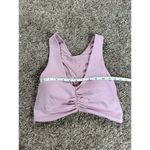 Lululemon Ruched Nulu Longline Yoga Sports Bra Light Support Lilac Purple Size 6 Photo 10