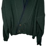 Vintage Point Zero Acrylic Cardigan Sweater Green Size XL Photo 2