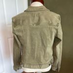 Liverpool  LA Classic Jean Jacket Arm Green Size S Photo 2