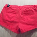 Abercrombie & Fitch Abercrombie Low Rise Coral Cuffed Shorts Photo 1