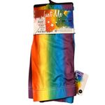 Just Me  Rainbow Print High Waist Leggings Photo 1