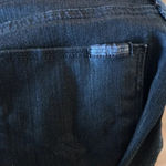 Hudson Jeans Hudson black coated skinny jeans size 28 with distressed knees Photo 3