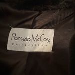 Pamela McCoy Dark Brown Faux Fur Long
Coat Size 1X New with tags Photo 3