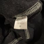 Monrow Supersoft Sweatshirt Women's Black Crew Neck Long Sleeve Medium Photo 3