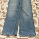 joe's jeans High Rise Wide Leg Raw Hem Light Wash Denim Size 31 Photo 9