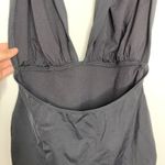 Norma Kamali Norma Kalama Halter Low Back Mio Swim One Piece Womens New Black XL Photo 10