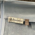 Neiman Marcus Vintage  Carolina Blue Faux Suede Studded Skirt Size Medium M Photo 2