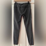 Athleta  Herringbone‎ Metro Medium Leggings EUC Warm Material Textured Photo 1