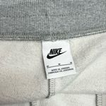 Nike  Grey Gray Swoosh Logo High Rise Sweatpants Loungewear Comfort size Medium Photo 1