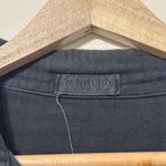 CP Shades  Cotton Gauze Button Down Shirt Size Small Black Faded Photo 1