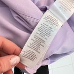 Aidan Mattox Aidan by lilac purple plunge neck cage back column gown size 10 Photo 12