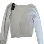 Hollister light blue tie-front cardigan Photo 5