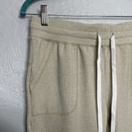 Zyia Women S Beige Heather Jogger Pants Pockets Drawstring Lightweight Athletic Photo 3